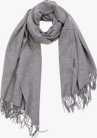 Sciarpa di CASH-MERE.CH in grigio: frontale