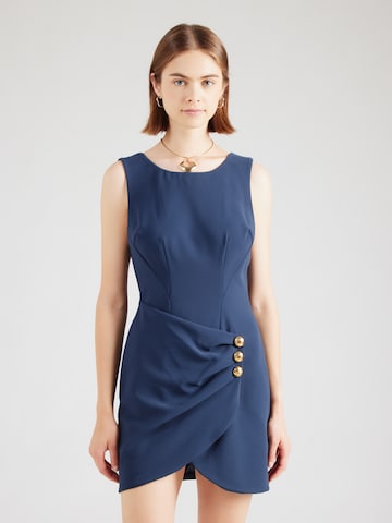 Abito di Elisabetta Franchi in blu: frontale