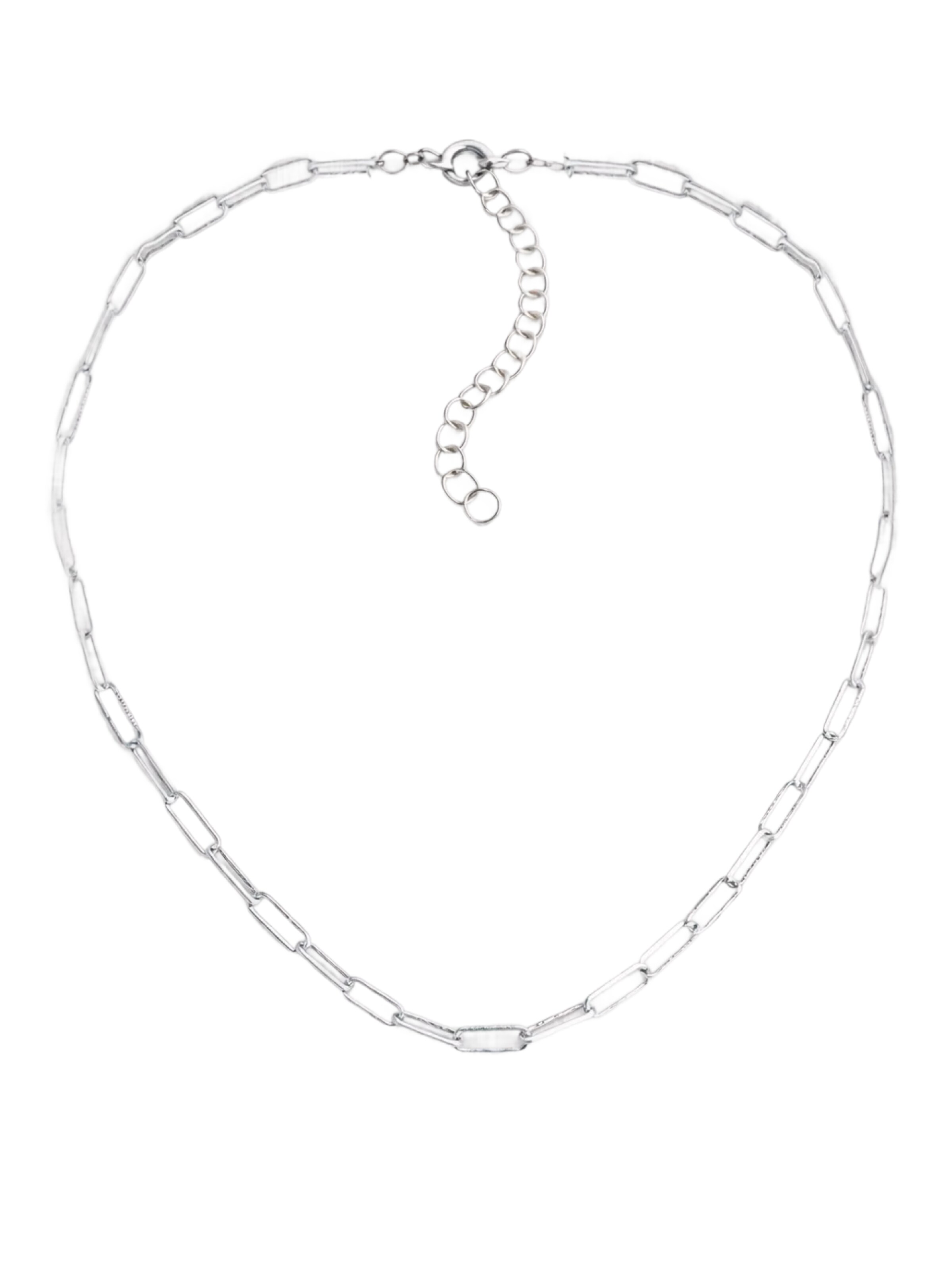 Chaîne So Chic en argent : devant