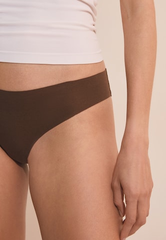 Slip 'Invisible' ETAM en marron