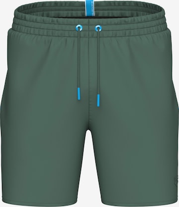 ARENA Uimashortsit 'BEACH BOXER SOLID' värissä vihreä: etupuoli