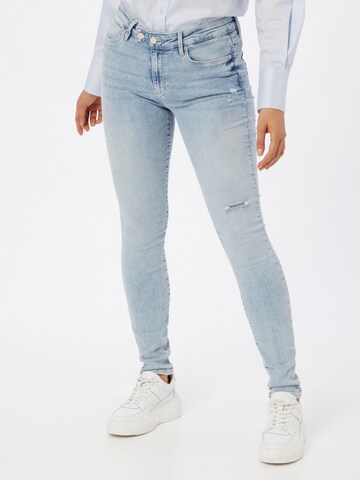 s.Oliver Skinny Jeans i blå: forside