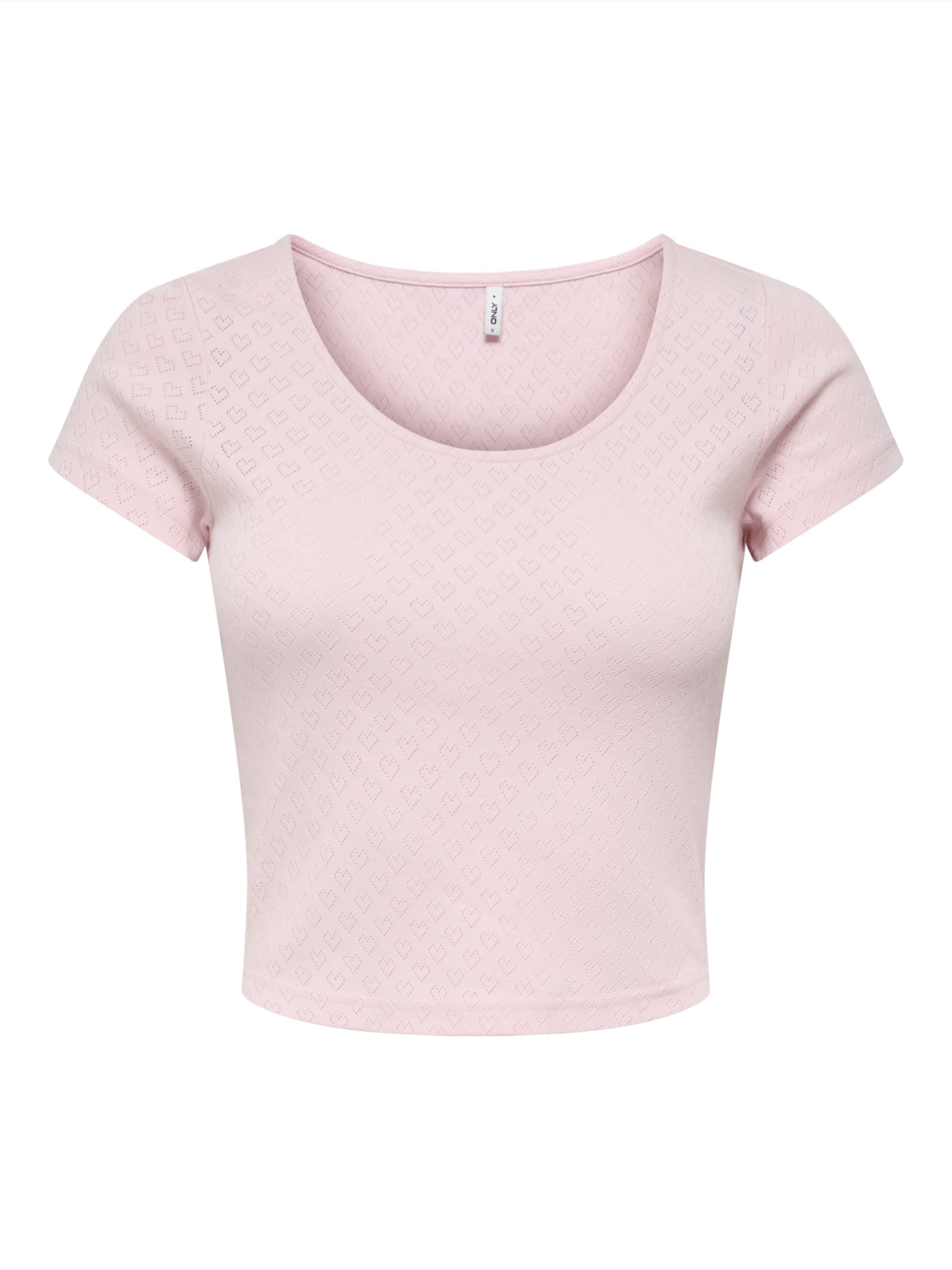 purpurinė ONLY Marškinėliai 'ONLMADISON': priekis