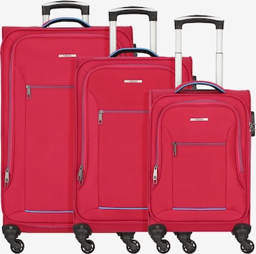 Nowi Suitcase Set 'Sevilla' in Pink: front