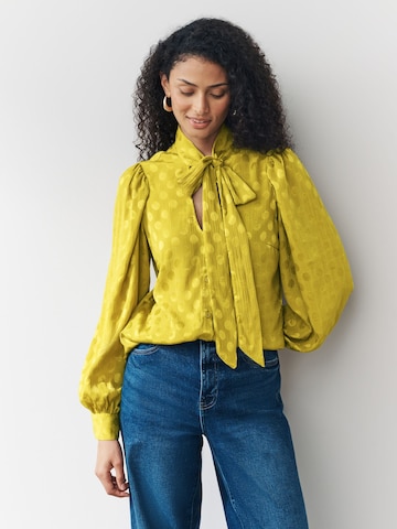 Next Bluse in Gelb: Vorderseite
