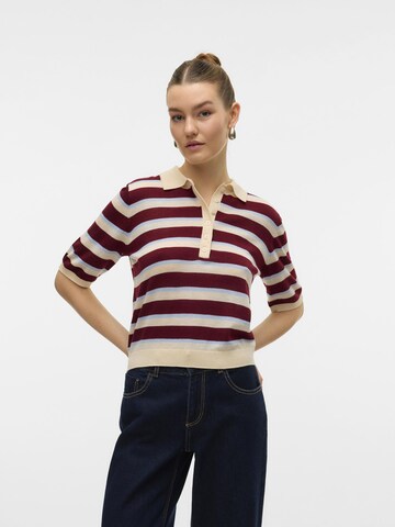 VERO MODA Πουλόβερ σε μπεζ: μπροστά