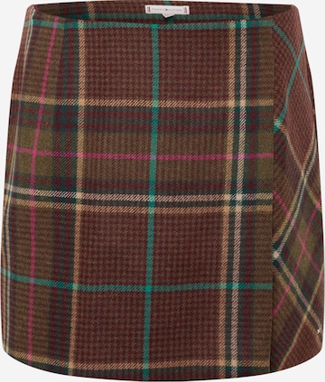 Tommy Hilfiger Curve Skirt in Brown: front