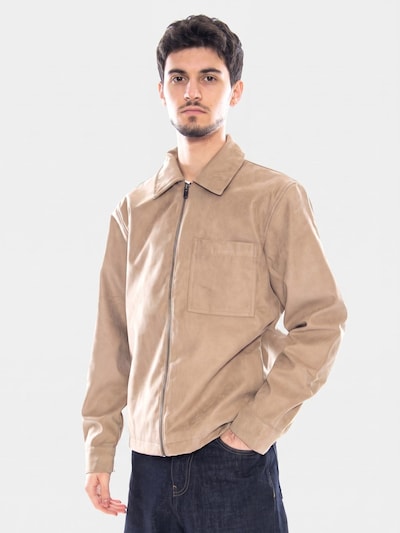 Only & Sons Between-Season Jacket 'Rick Faux Suede Jacket OTW' in S in Beige, Item view