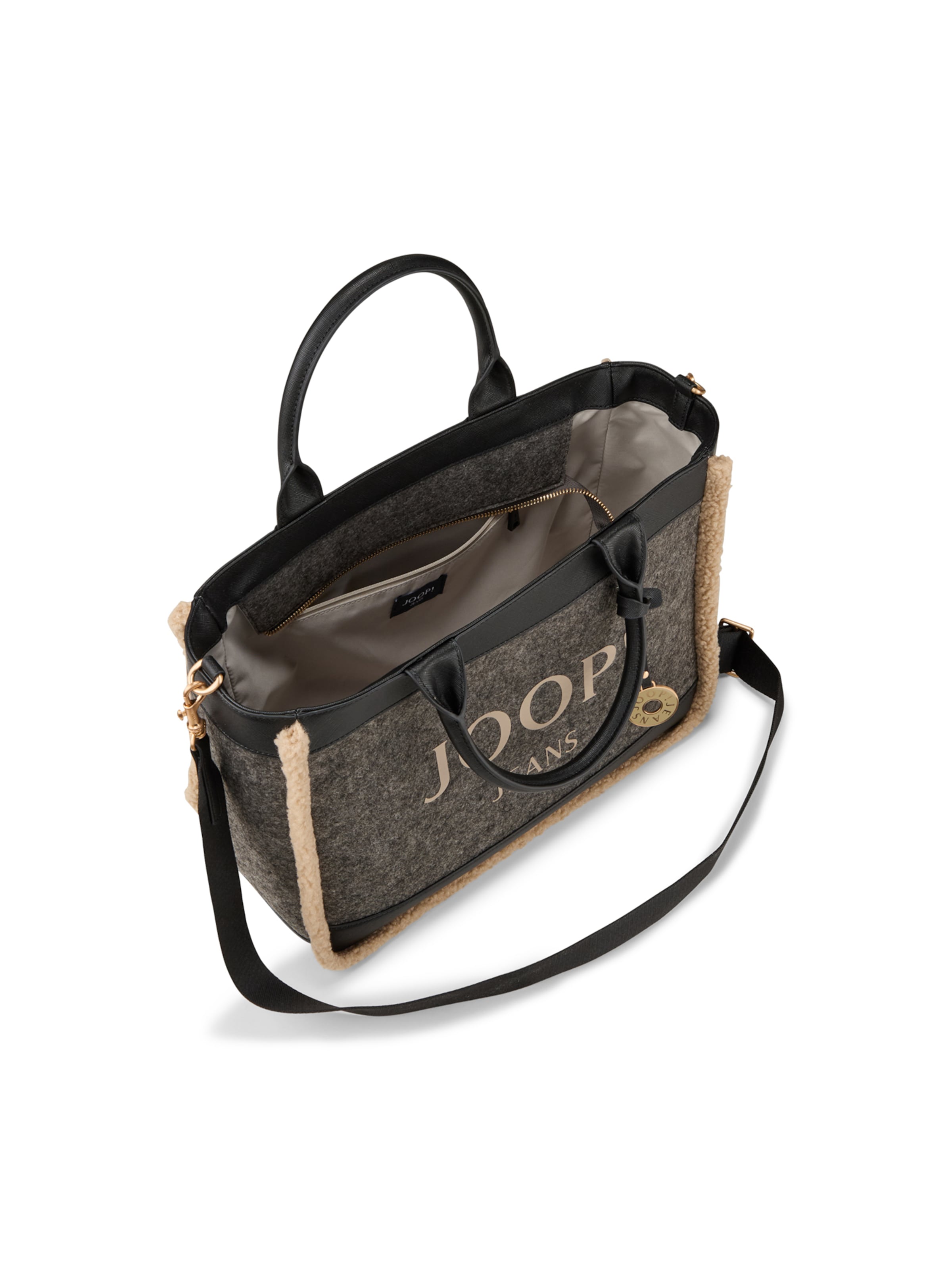 JOOP! Handbag 'Calduccio Yvette' in Grey