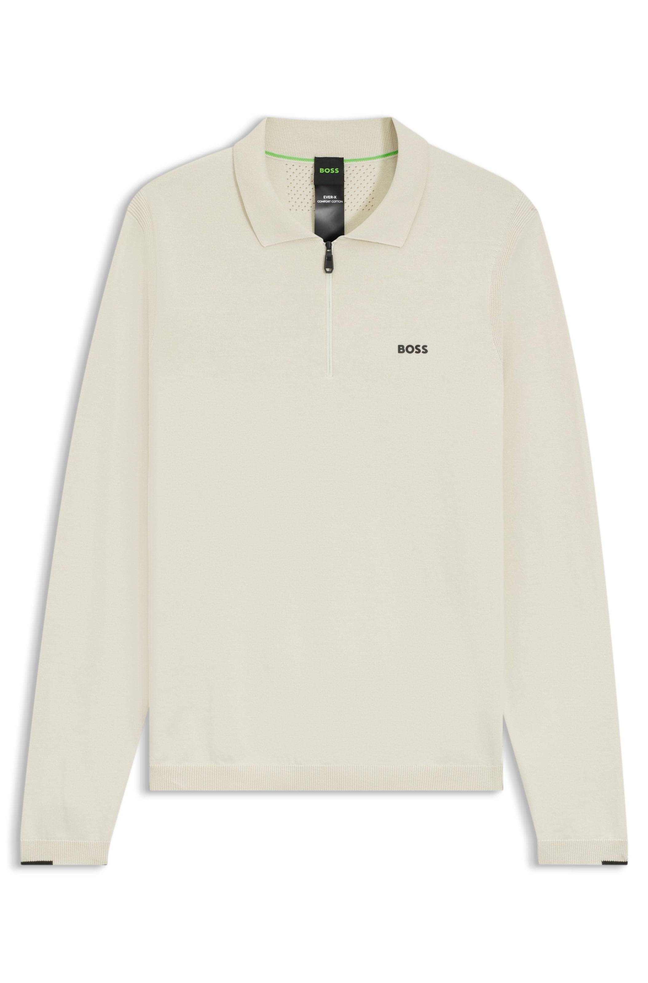 BOSS Sweater in White: front