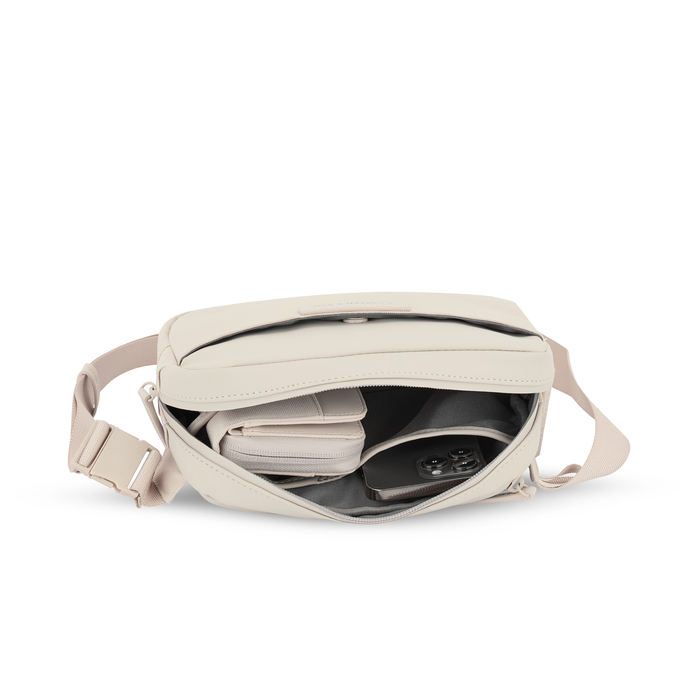 Kapten & Son Belt bag 'Bergen Pro Crossbody' in Beige