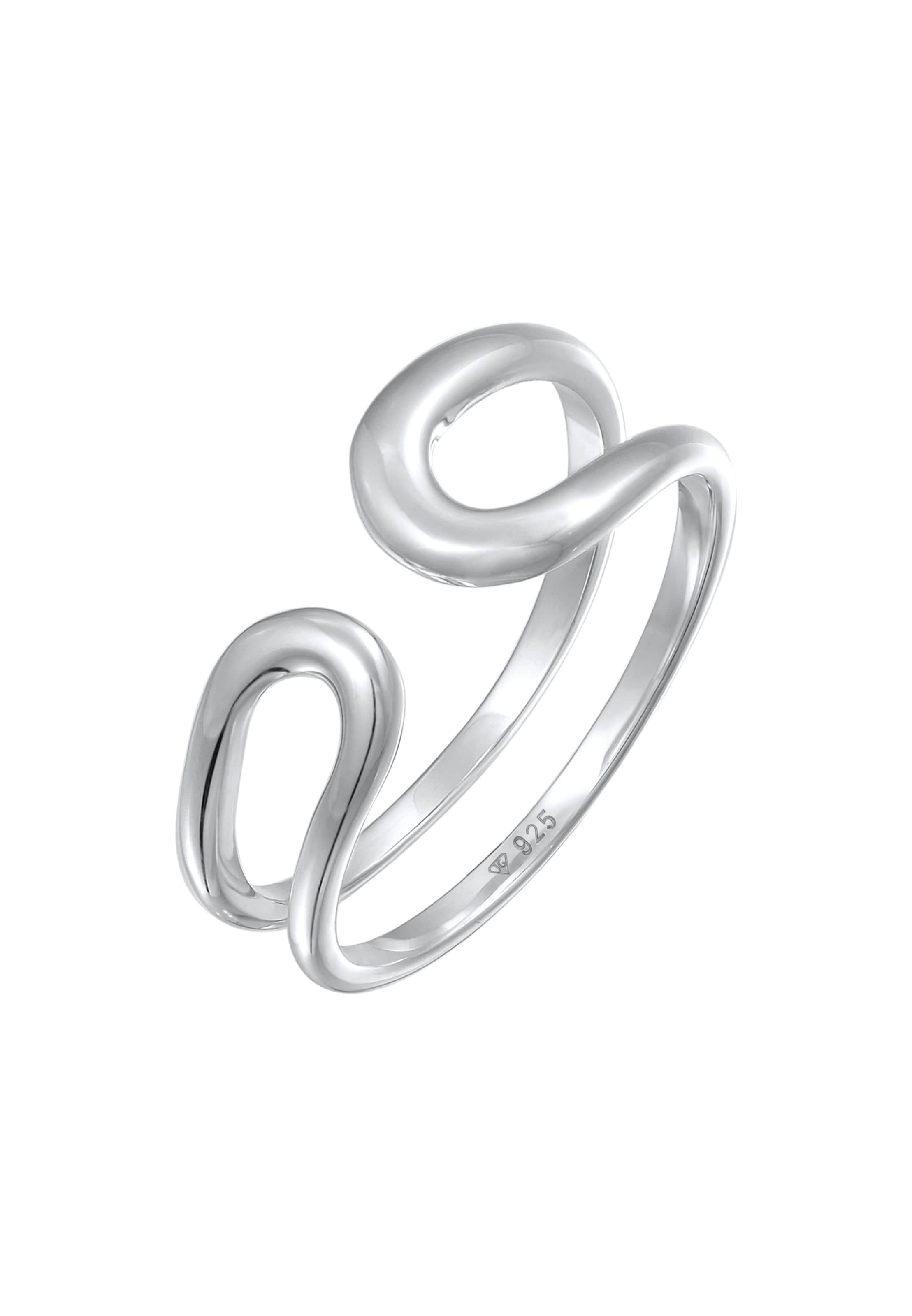 ELLI PREMIUM Ring in silber, Produktansicht