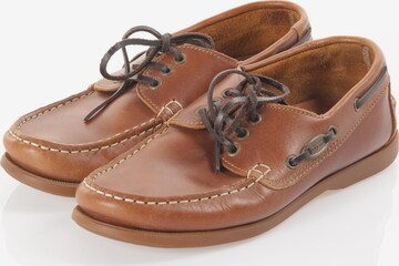 bugatti Flats & Loafers in 36 in Brown: front