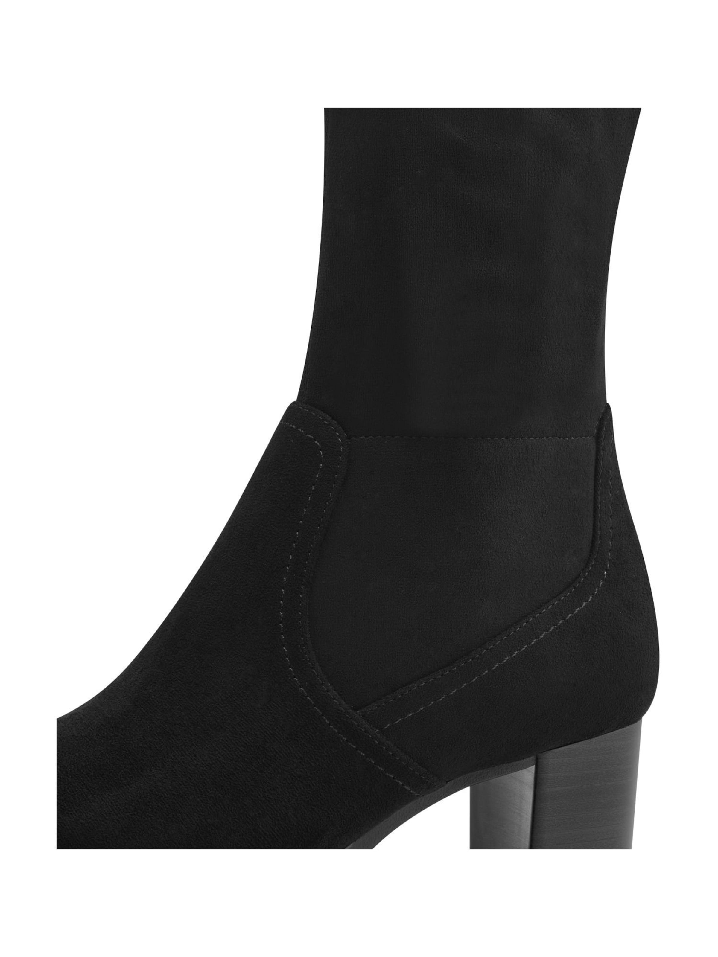 JANA Kozačky – černá