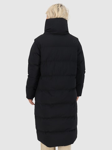 alife & kickin - Casaco de inverno 'FleurAK Winterjacke Damen' em preto