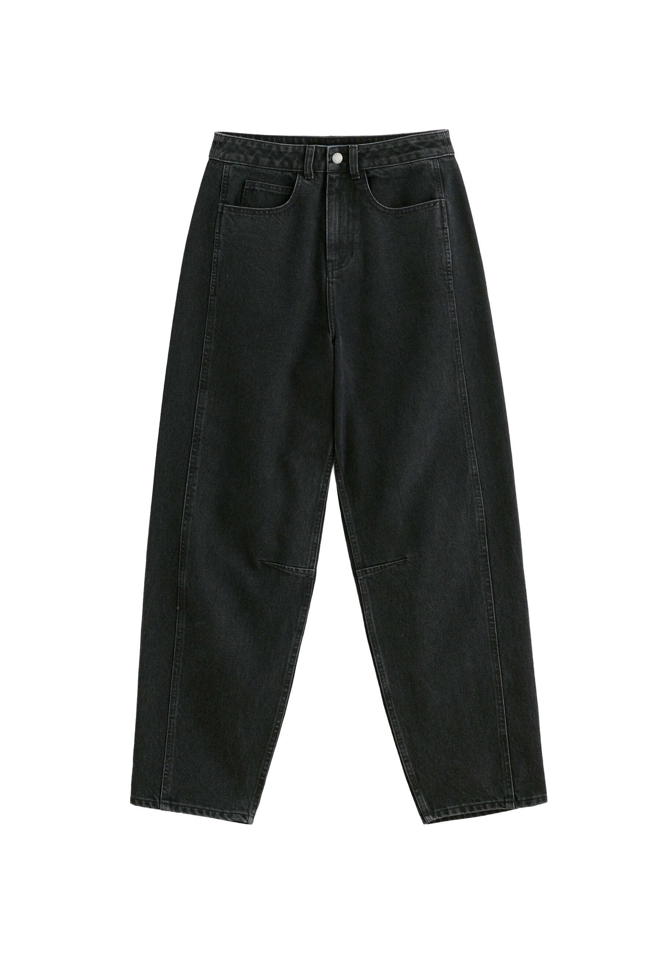 Jeans 'Boatyard' di Seasalt Cornwall in nero: frontale