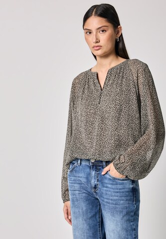 Street One Studio Blouse in Beige: front