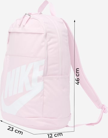 Rucsac 'Elemental' de la Nike Sportswear pe roz