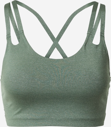 ADIDAS SPORTSWEAR Bralette Sports bra 'Luxe Studio Light-Support Fire' in Green: front