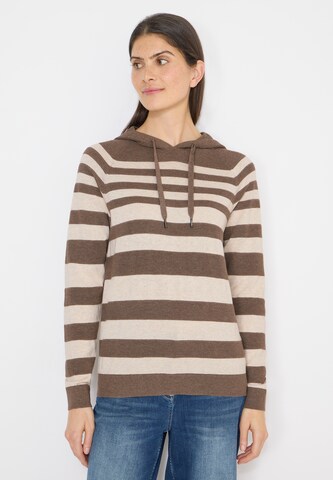 CECIL Pullover in Braun: Vorderseite