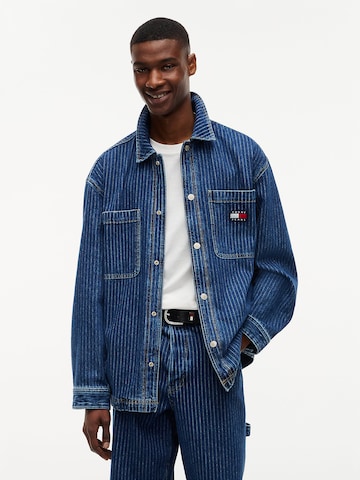 Veste mi-saison Tommy Jeans en bleu : devant