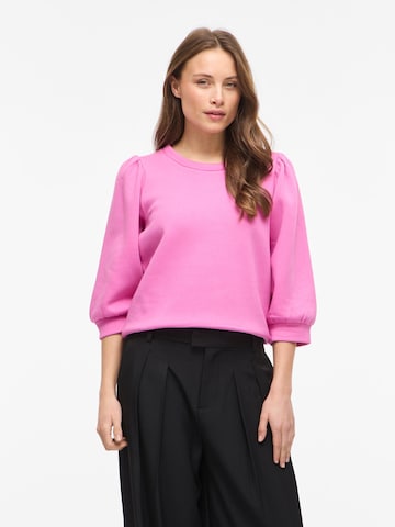 Sweat-shirt 'VIVera' VILA en rose : devant