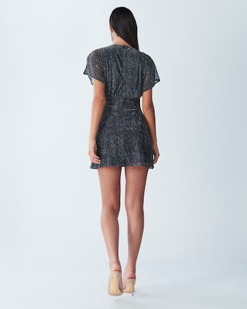 BWLDR Cocktail dress 'Serla' in Silver: back