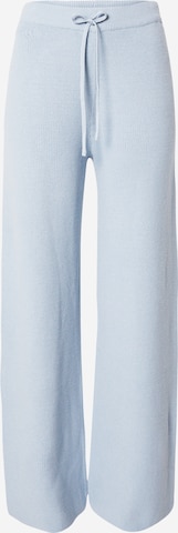 Loosefit Pantalon 'Giselle' LENI KLUM x ABOUT YOU en bleu : devant