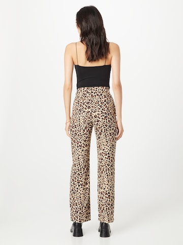 Monki Wide leg Broek in Beige