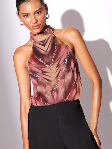 Lipsy Топ в Ярко-розовый: спереди