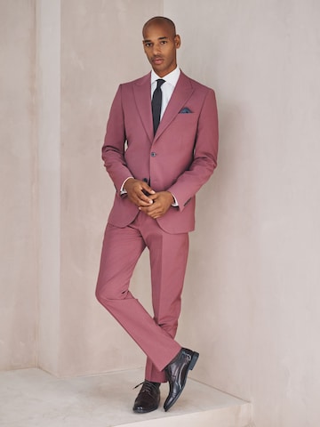 Next Slim fit Colbert 'Motionflex' in Roze