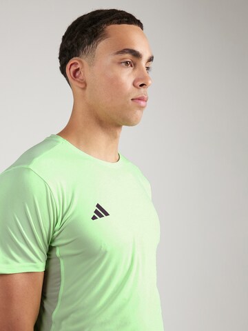 ADIDAS PERFORMANCE Functioneel shirt 'Adizero Essentials ' in Groen