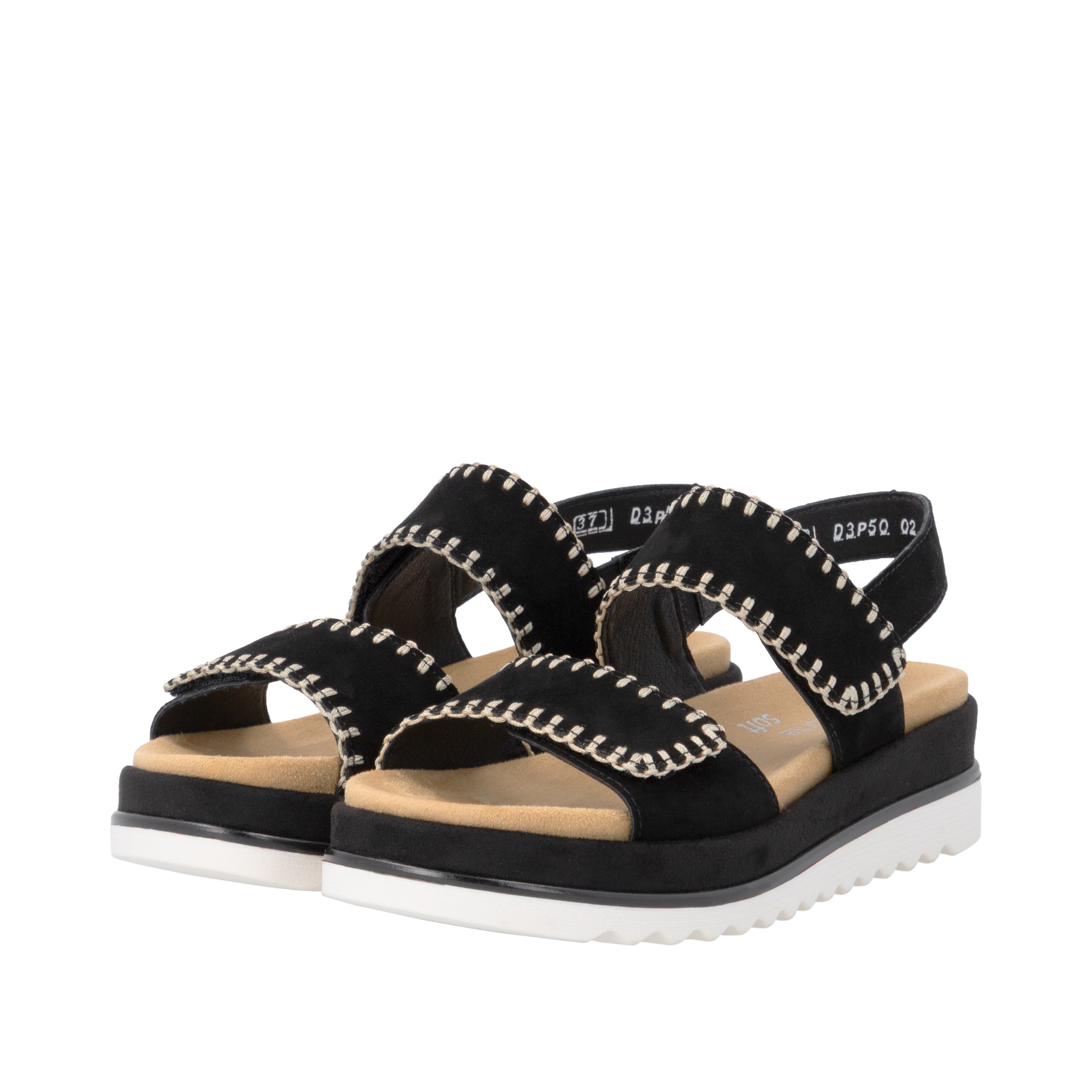 Sandalo di REMONTE in nero