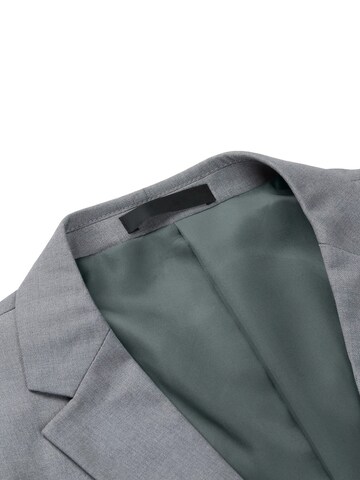 YOUTHUP Slim fit Suit Jacket 'Duplo' in Grey
