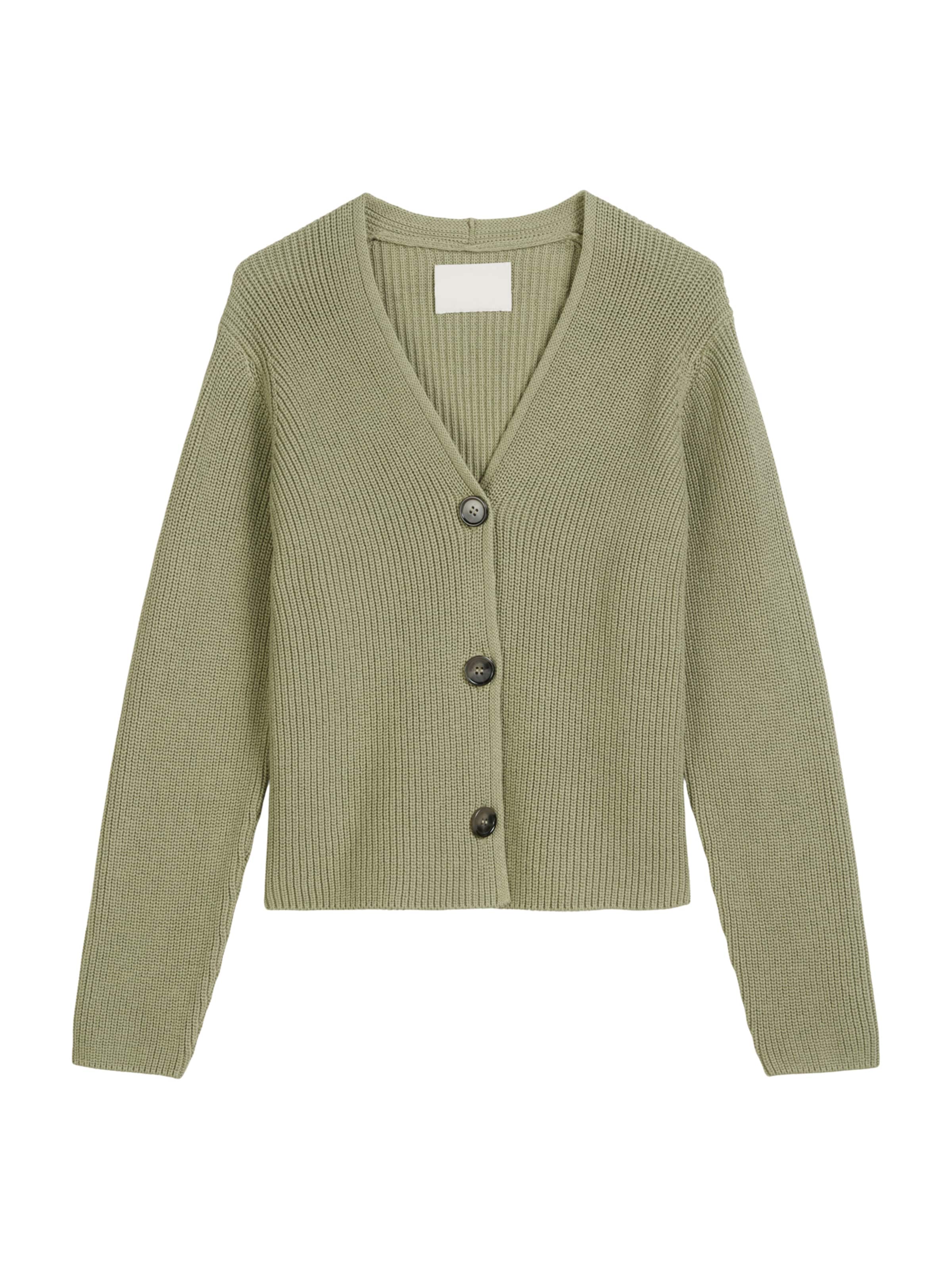 Marc O'Polo Pletena jopa | zelena barva: sprednja stran