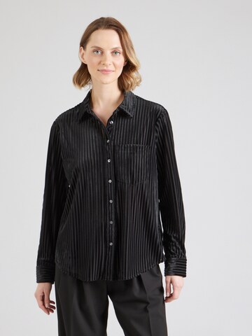 Camicia da donna 'VELVET' di GAP in nero: frontale