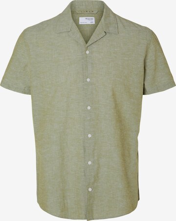 SELECTED HOMME Skjorta i grön: framsida