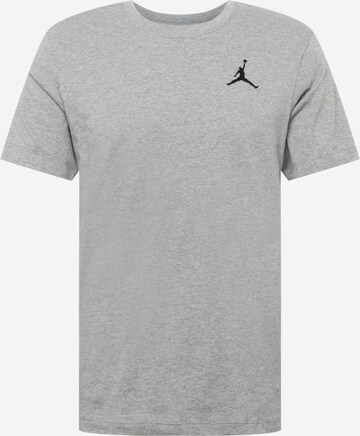 Jordan T-Shirt 'Jumpman' in Grau: predná strana