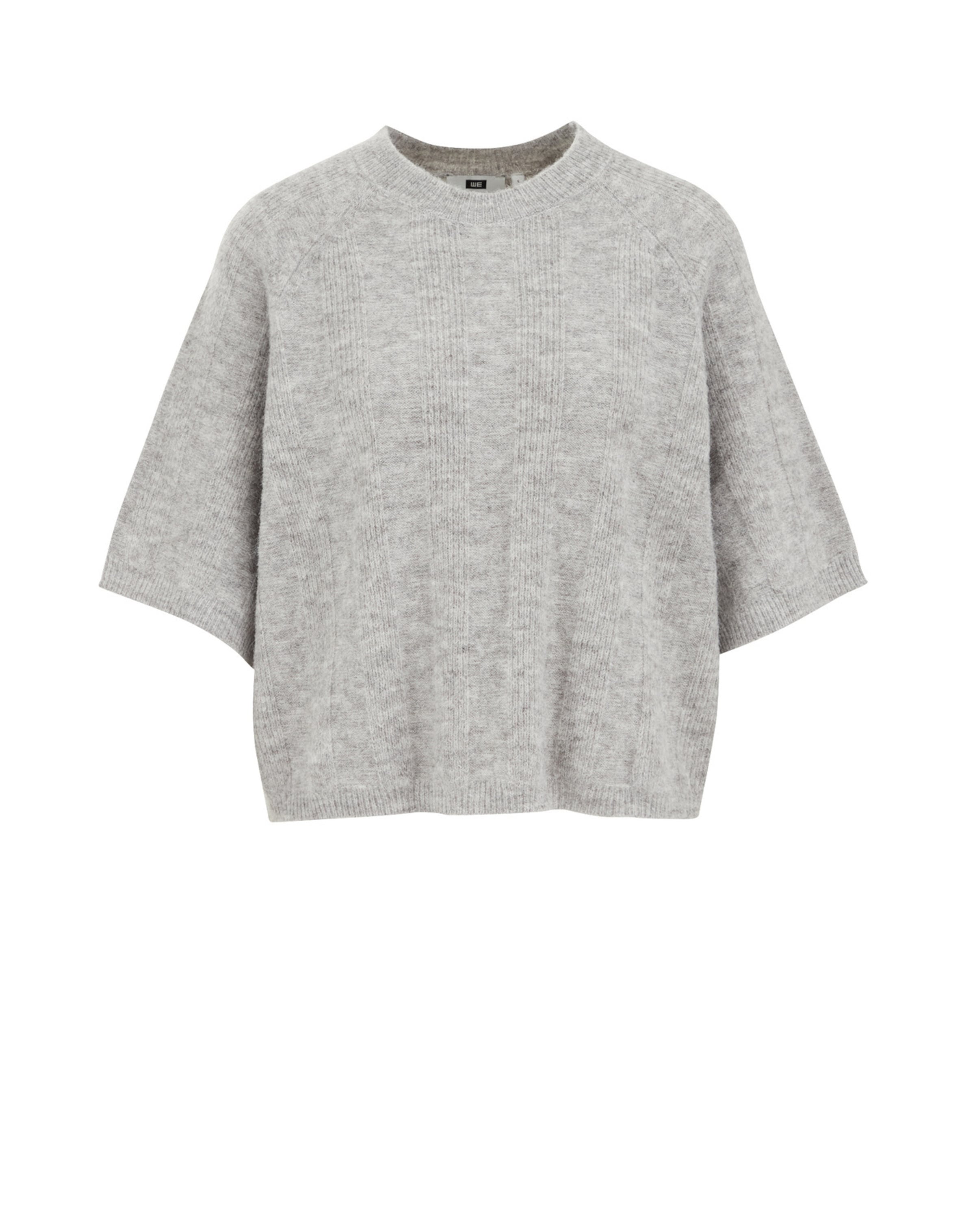 Pulover de la WE Fashion pe gri: față