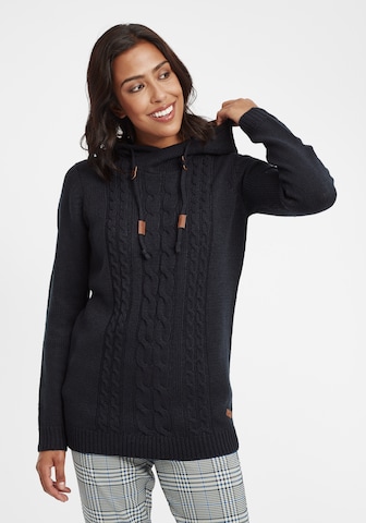 Oxmo Sweater 'Cable' in Black: front