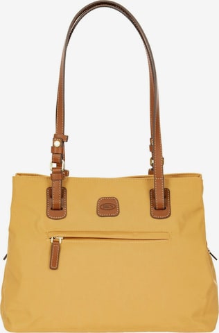 Bric's Shopper 'X-Bag' in Yellow: front