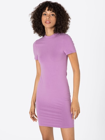 Robe Cotton On en violet : devant