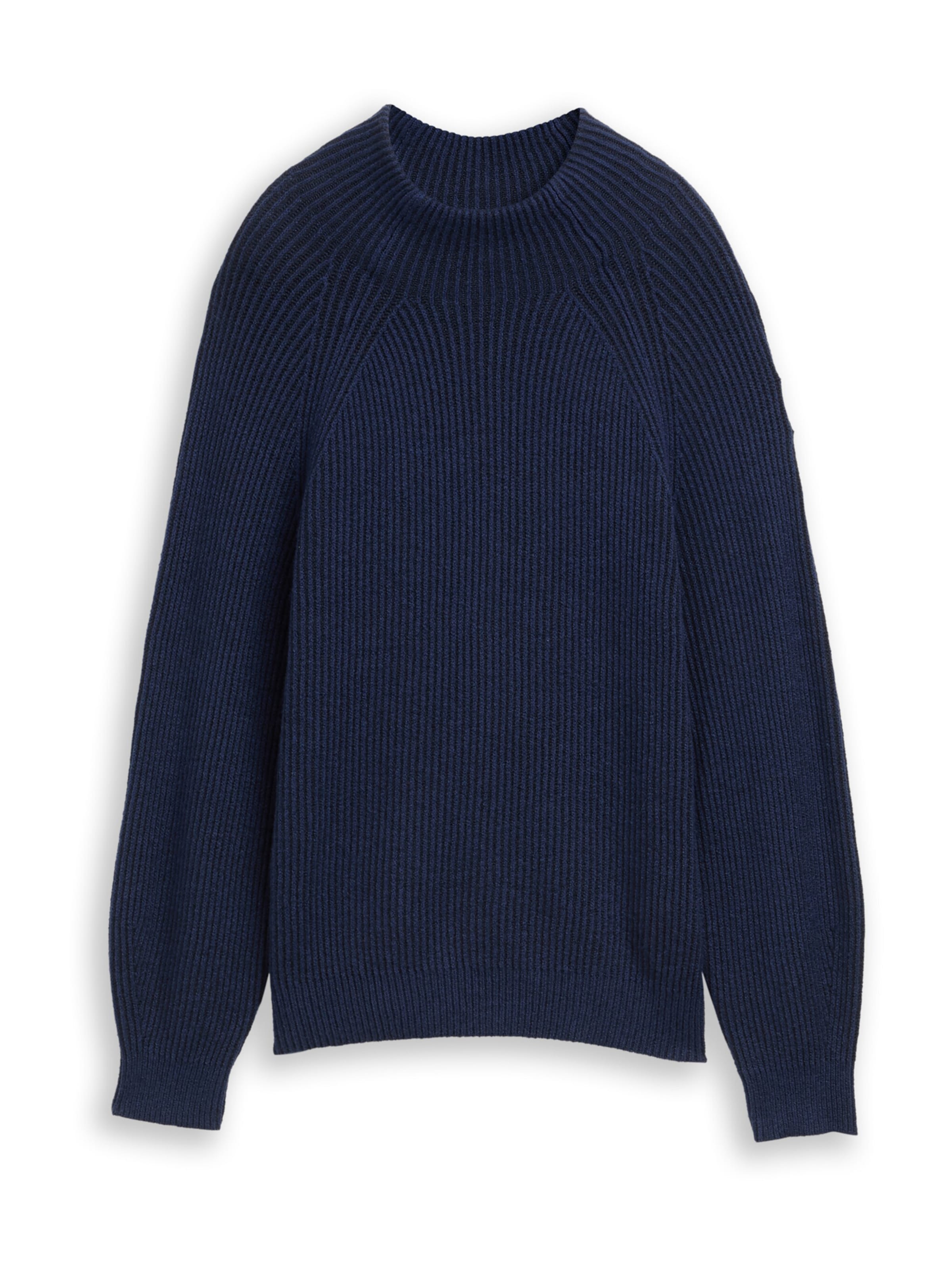 TOM TAILOR Trui in Blauw: voorkant