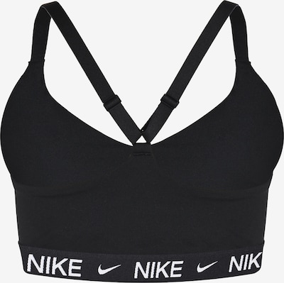 NIKE Urheilurintaliivit 'INDY' koossa XXXL-4XL värissä musta / valkoinen, Tuotenäkymä