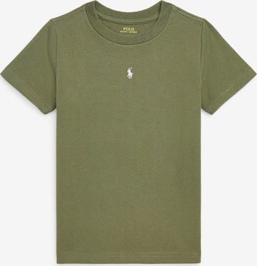 Tricou de la Polo Ralph Lauren pe verde: față