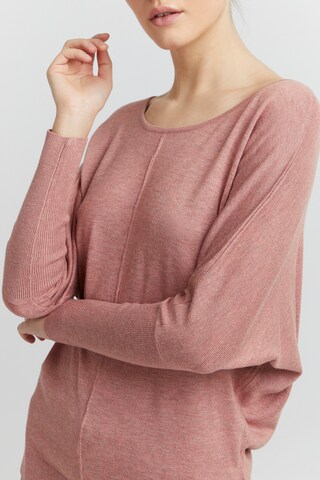 Oxmo Strickpullover 'Herdis' in Pink