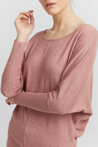 Oxmo Strickpullover 'Herdis' in Pink