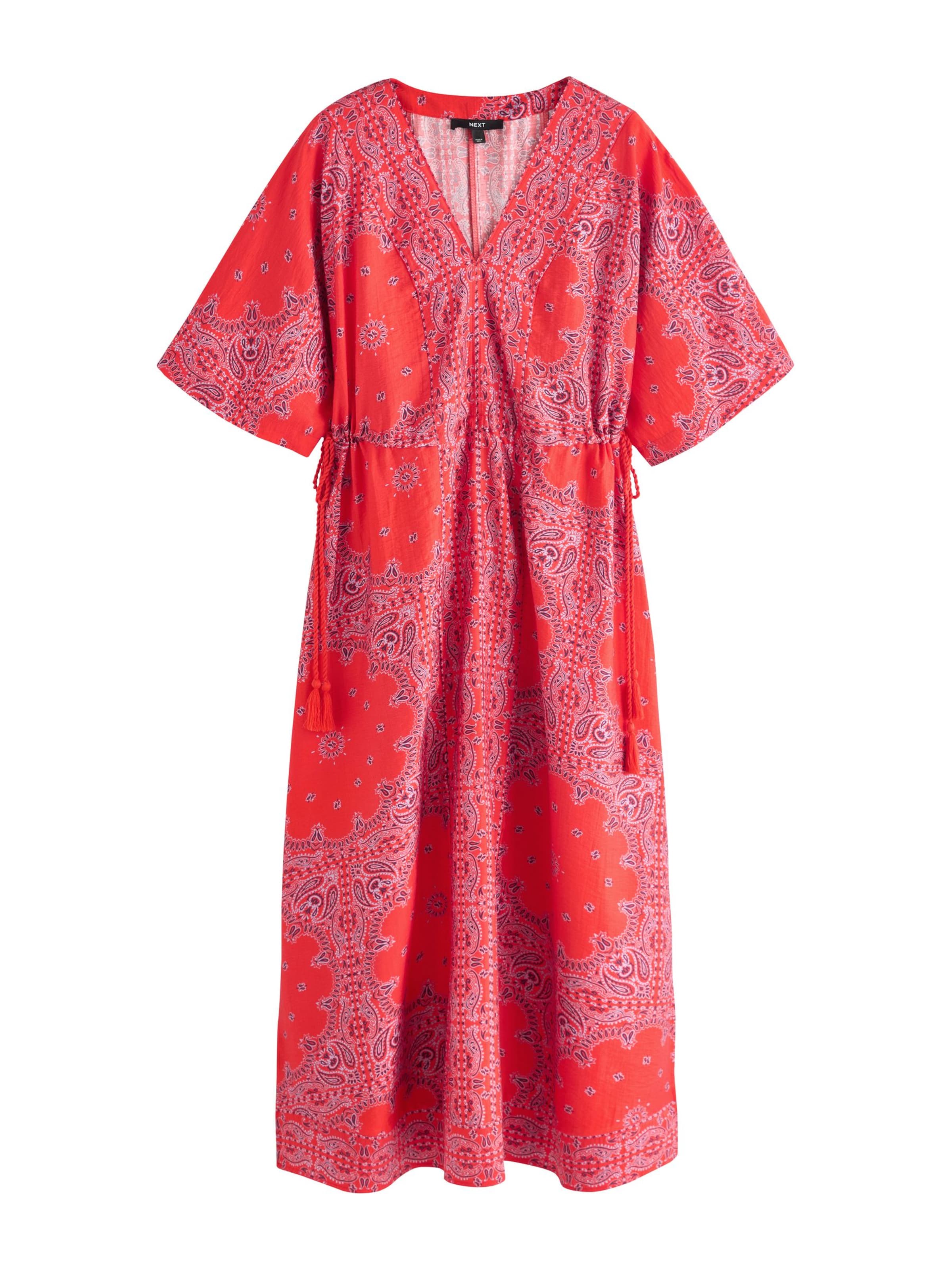 Abito di Next in rosso: frontale