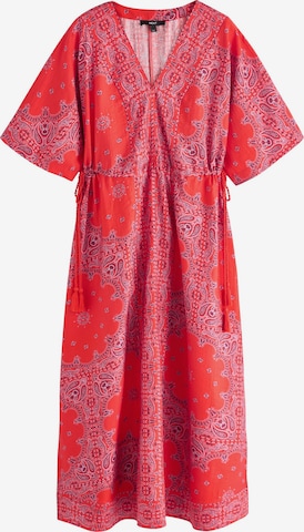 Abito di Next in rosso: frontale