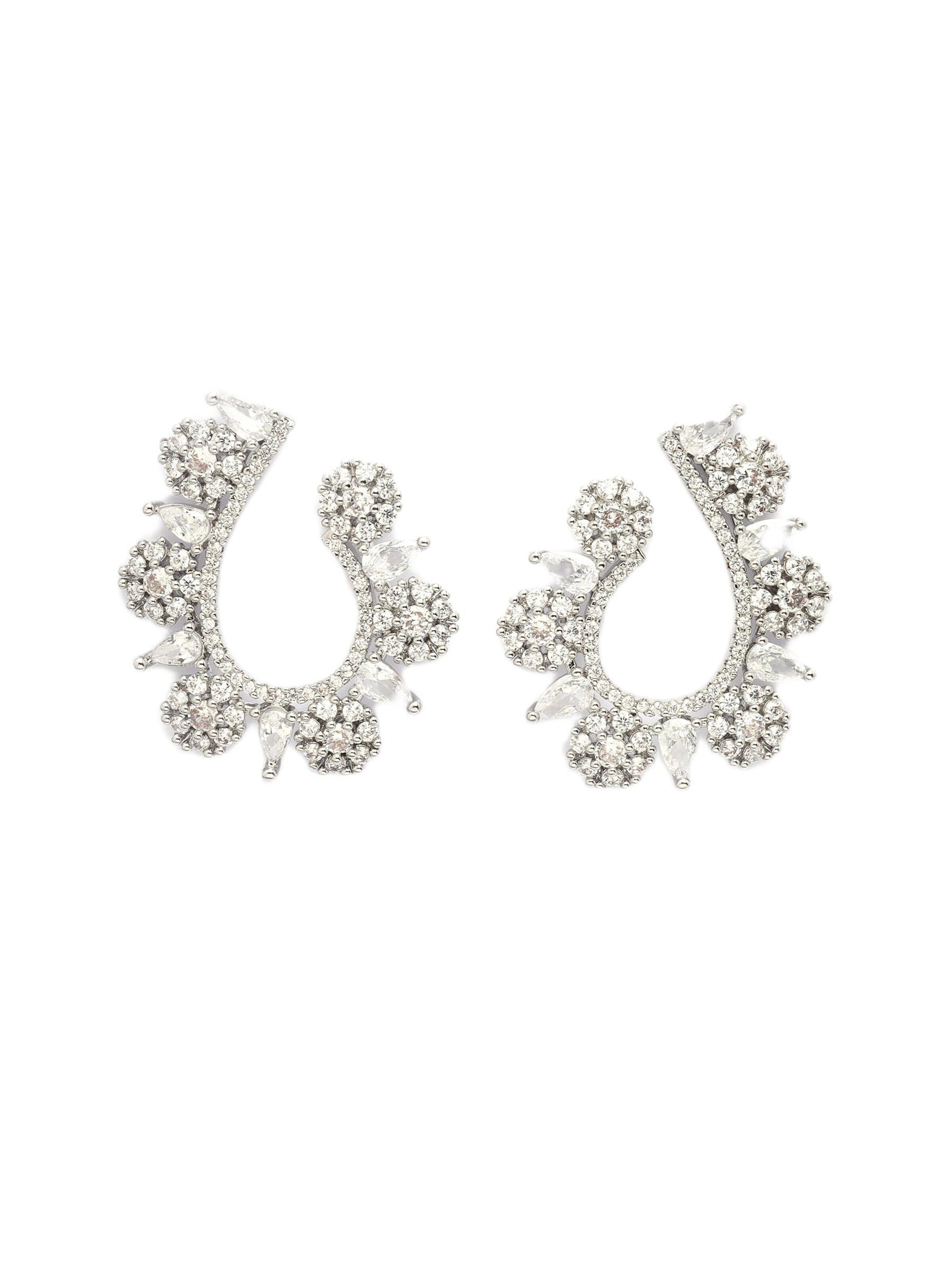 AVANT-GARDE PARIS - Conjunto de joyería 'Inesta' en plata